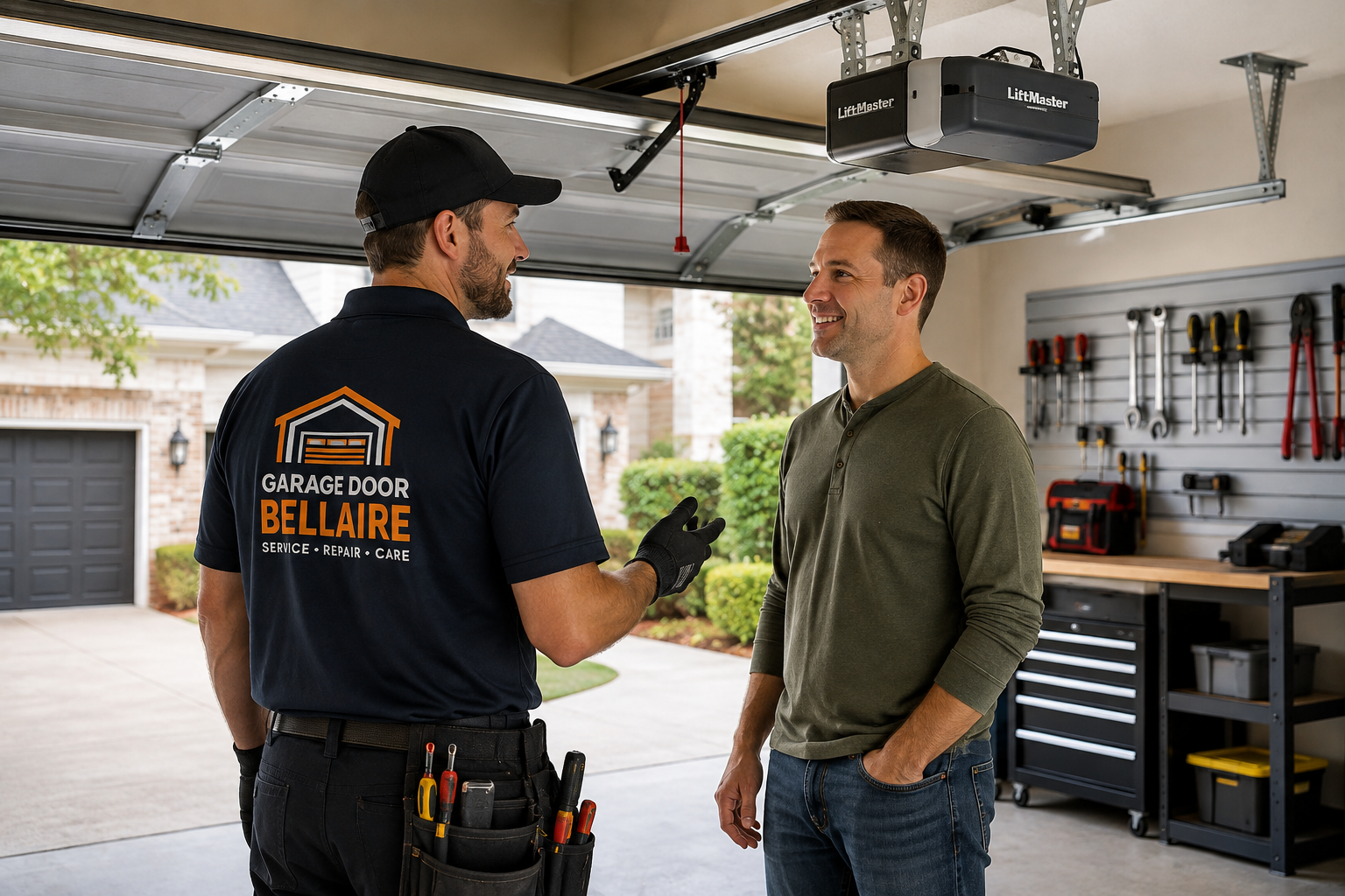 Garage Door Bellaire professional garage door service