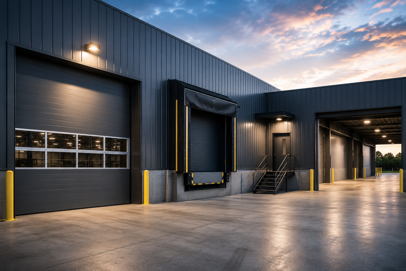 Commercial garage door and entrance solutions for businesses in Bellaire TX