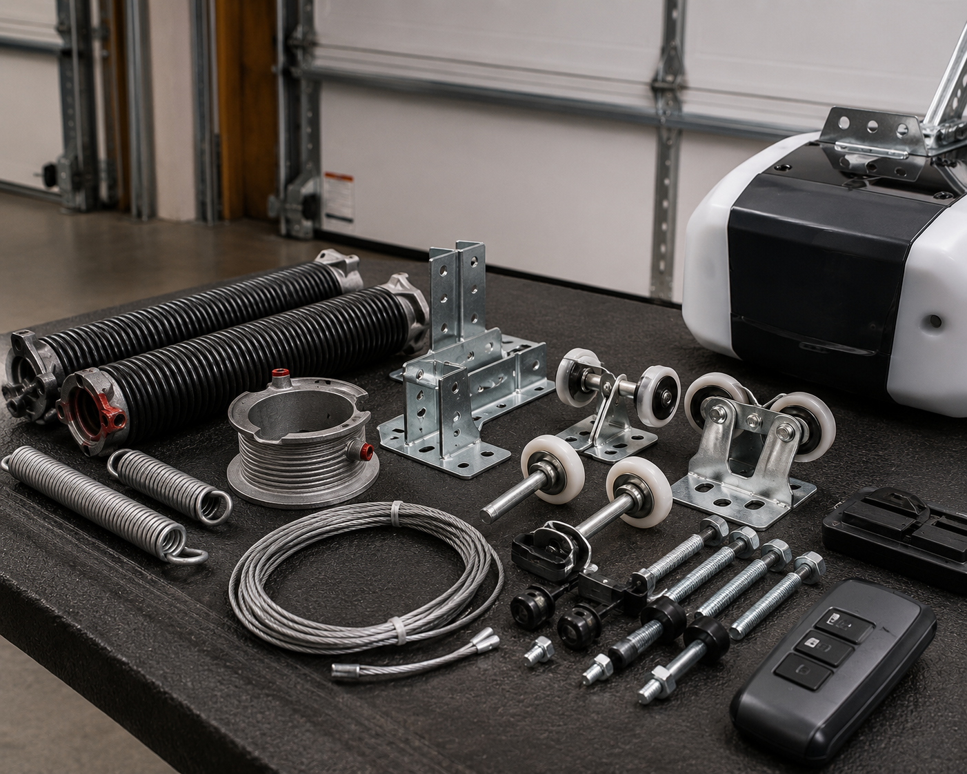 Garage door replacement parts