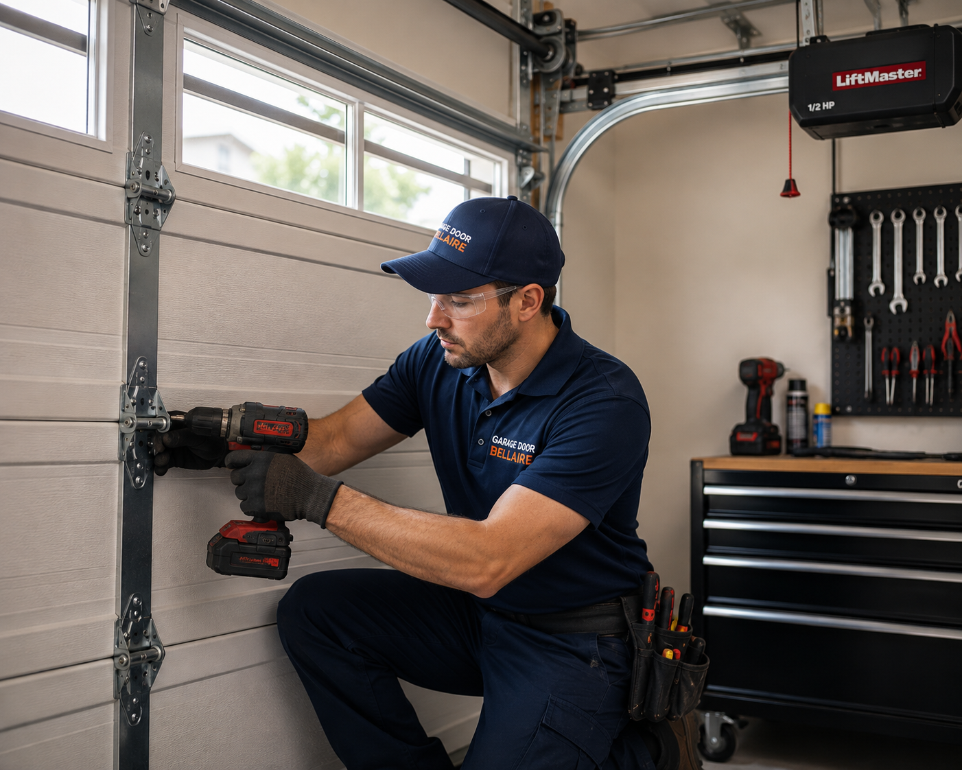 Garage Door Bellaire technician