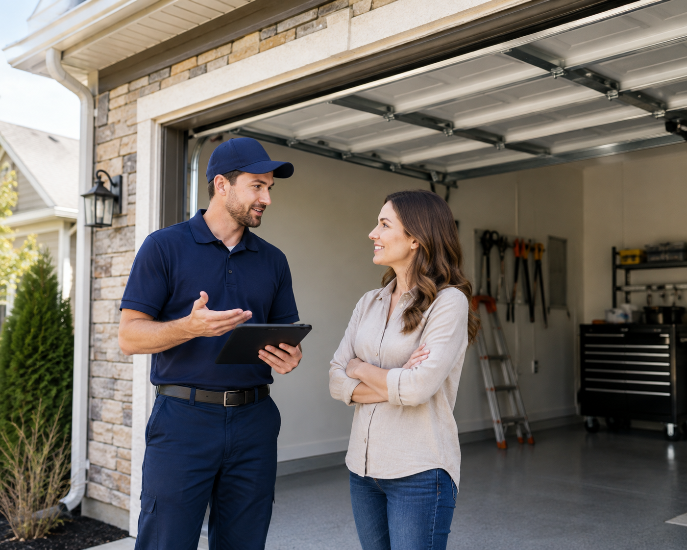 Professional garage door service