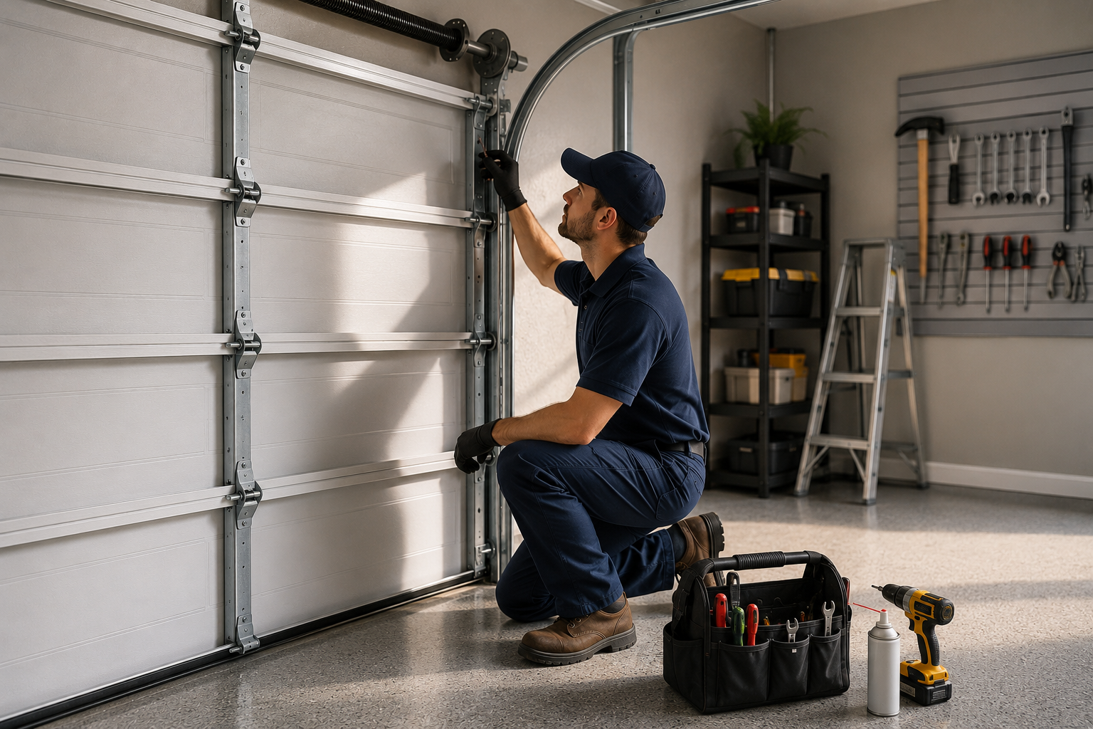 Professional garage door maintenance inspection and system care in Bellaire TX