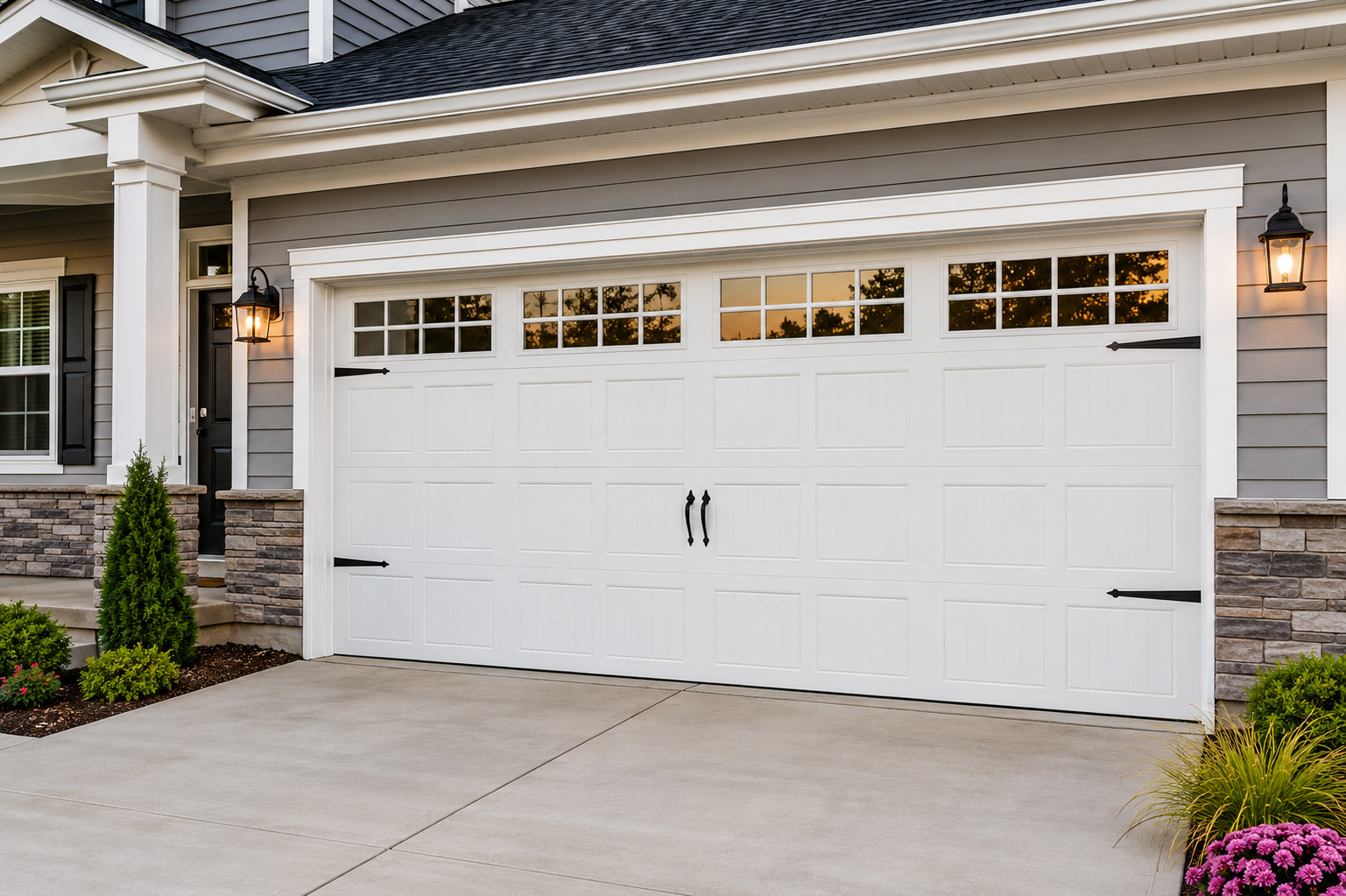Residential garage door in Bellaire TX